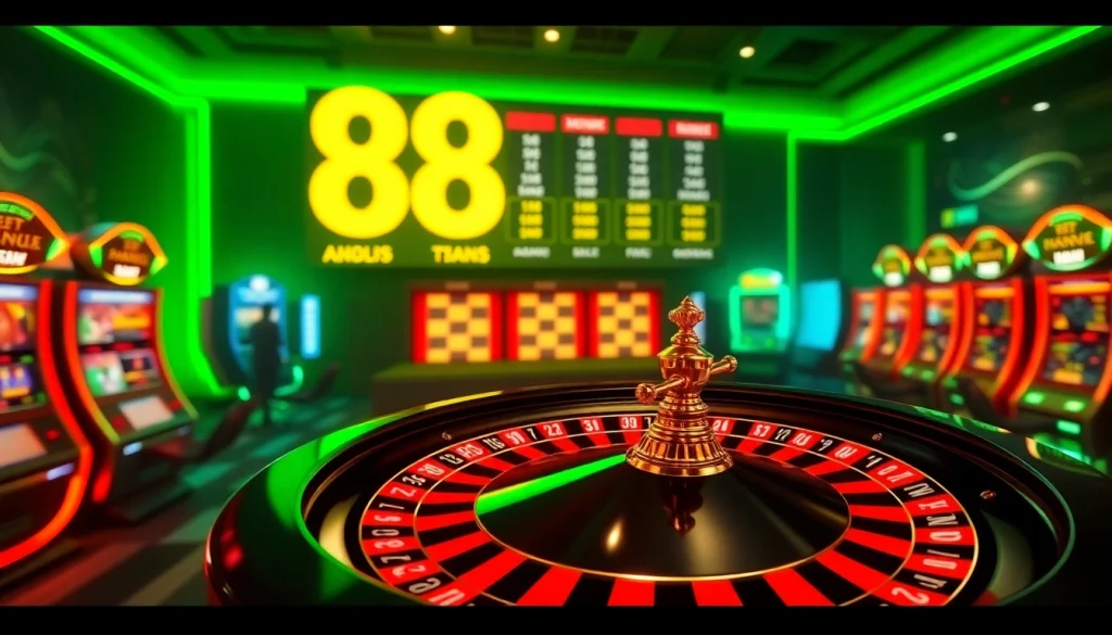 Experience the thrilling online betting atmosphere of 88aa vega with interactive casino games and sports wagering options.