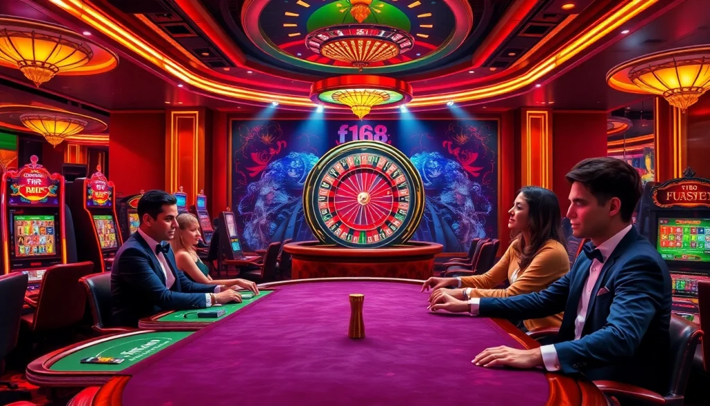Experience the excitement of f168 vip with exclusive poker tables and dazzling slot machines.