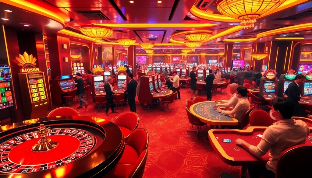 Experience the thrill of gambling at https://88aavega.com/ with dynamic casino activities featuring poker tables and slot machines.